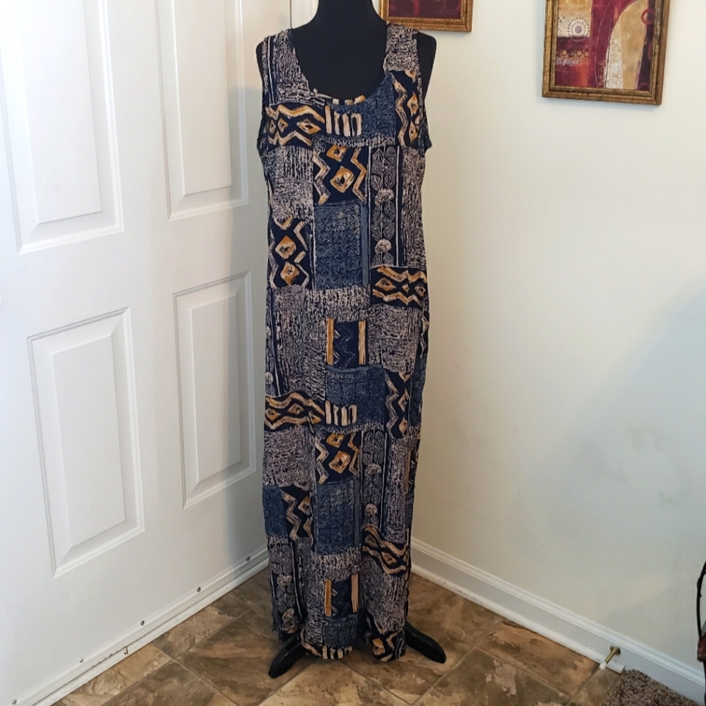 💥Beautiful Geometric Print Dress💥